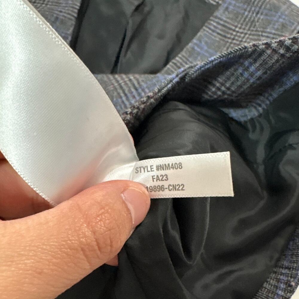 Madewell Womens 2 Wool Blend Suiting Vest Houndstooth Wool Blend Office Academia - Picture 9 of 11